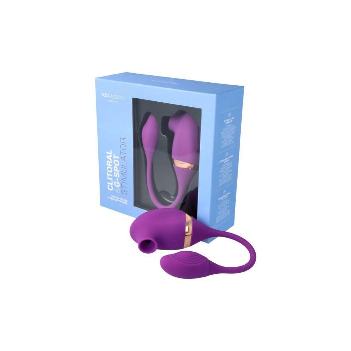 Vibrador Doble Estimulación Pick&Love Morado 8