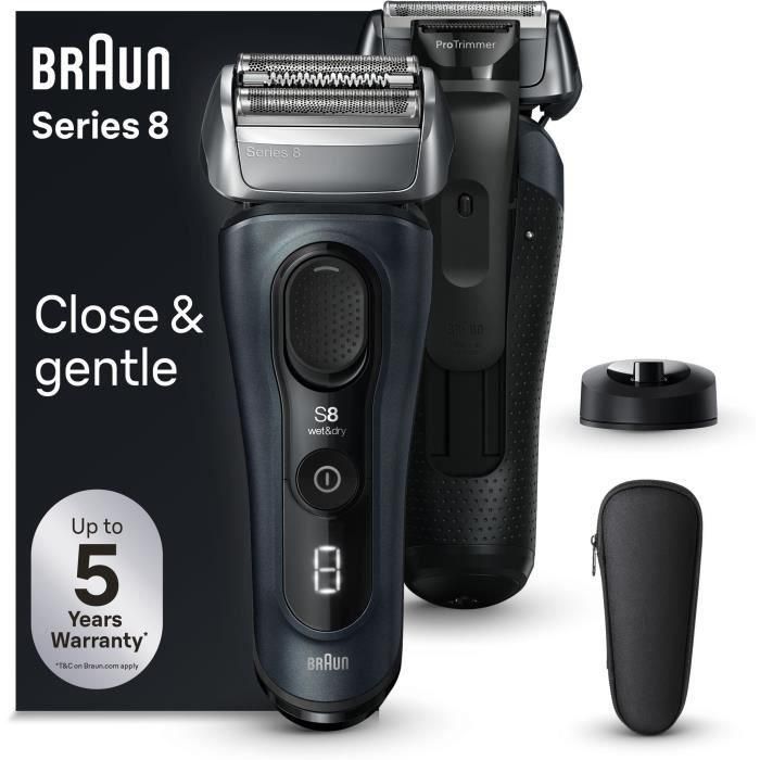 Afeitadora - BRAUN - SERIES 8 8513s - 4 elementos de afeitado - Wet&Dry - 60 min - Negra 3 Afeitadora - BRAUN - SERIES 8 8513s - 4 elementos de afeitado - Wet&Dry - 60 min - Negra 3
