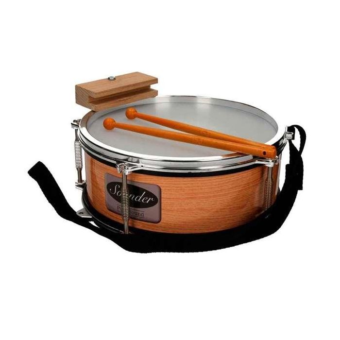 Reig Tambor Palillero Metalizado de Plástico 25 cm Diámetro con Sonido para Niños +3 Años 0 Reig Tambor Palillero Metalizado de Plástico 25 cm Diámetro con Sonido para Niños +3 Años 0