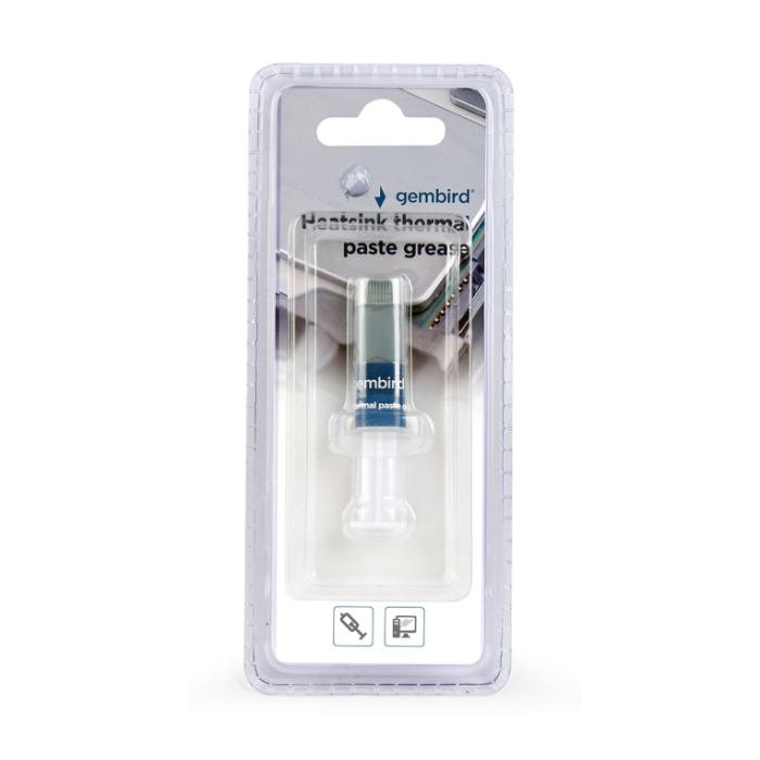 Gembird TG-G1.5-01 compuesto disipador de calor 4,5 W/m·K 1,5 g Gembird TG-G1.5-01 compuesto disipador de calor 4,5 W/m·K 1,5 g
