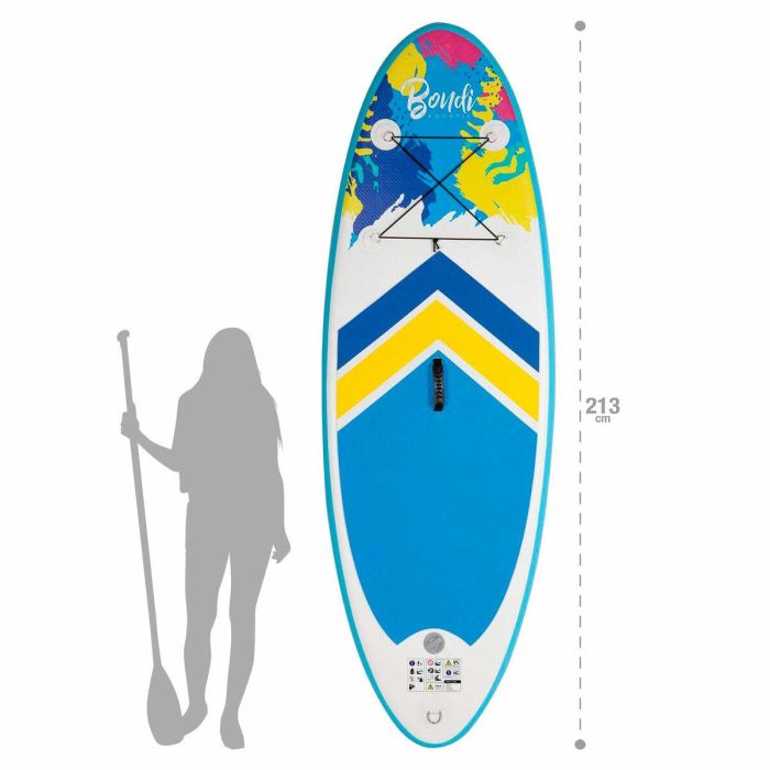 Tabla de Paddle Surf Hinchable con Accesorios John Toys 5 Tabla de Paddle Surf Hinchable con Accesorios John Toys 5