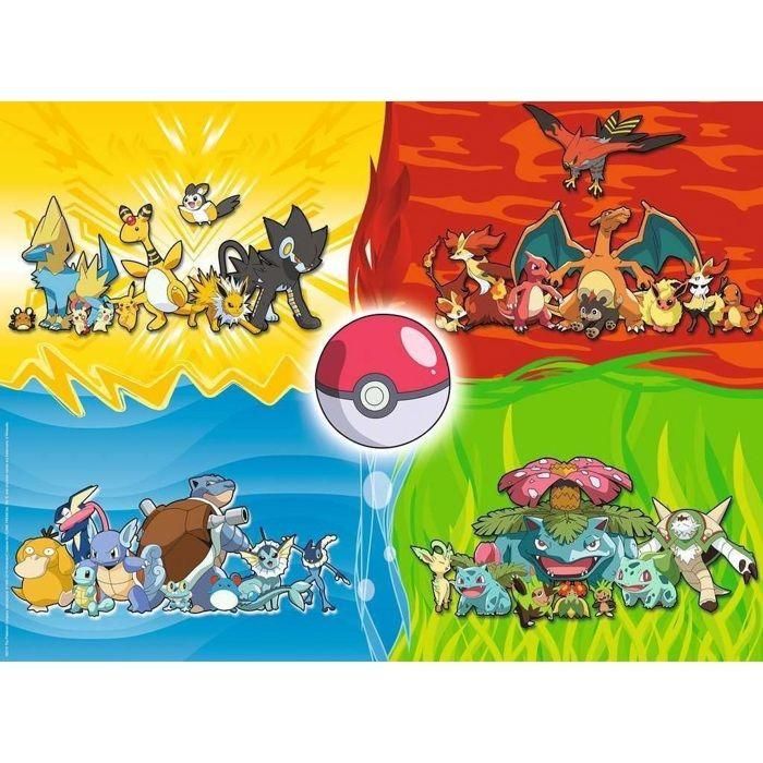 POKEMON Puzzle 150 pcs Diferentes tipos de Pokémon 2