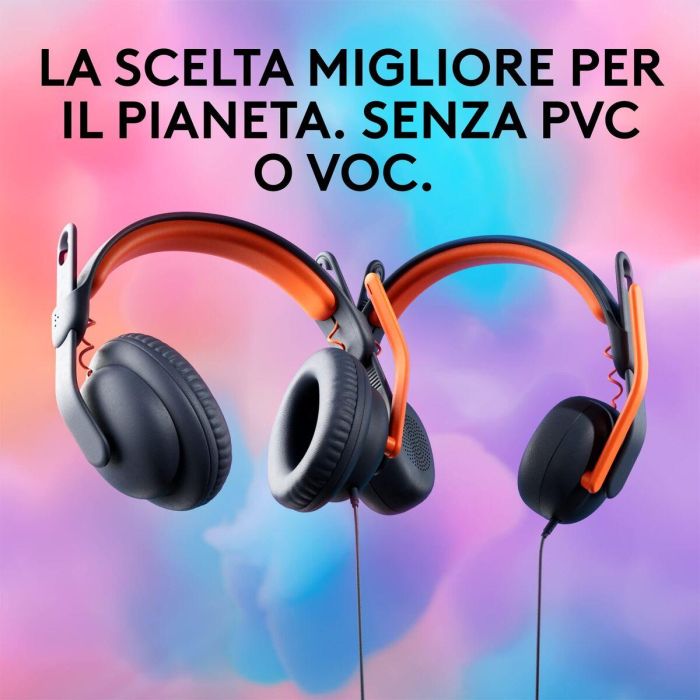 Auriculares Logitech 981-001389 Azul Naranja 1