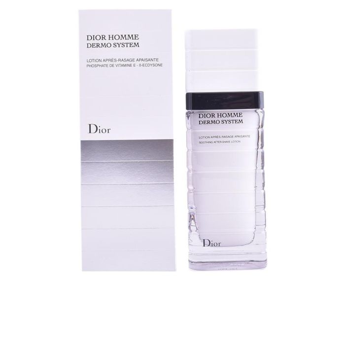 Dior HOMME DERMO SYSTEM Loción Calmante Hidratante After Shave para Hombres, Todo Tipo de Pieles, 100 ml