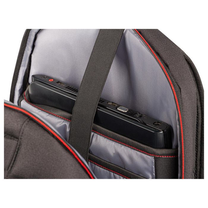 GENESIS Pallad 550 Mochila para Gaming 43,9 cm (17.3") Negro, Rojo con Compartimento para Portátil y Accesorios 3