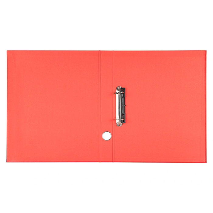 Liderpapel Módulo 4 archivadores folio 2 anillas mixtas 25mm rojo 5