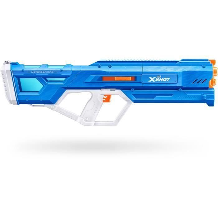 Pistola de agua motorizada - ZURU - X-SHOT Mega Pulse - Llenado rápido - Batería recargable - Alcance 9 m - Depósito de 1,1 L 5 Pistola de agua motorizada - ZURU - X-SHOT Mega Pulse - Llenado rápido - Batería recargable - Alcance 9 m - Depósito de 1,1 L 5