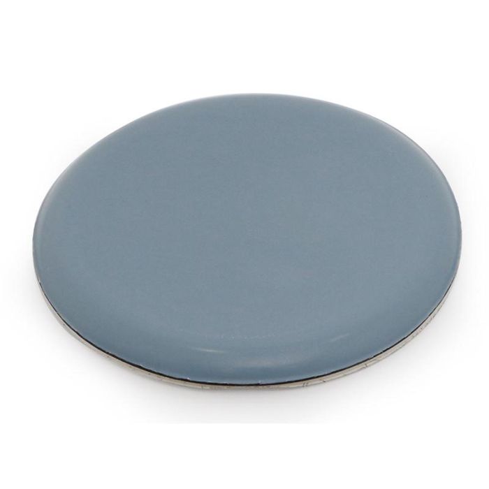 Herrajes Alk Reto Deslizante Redondo con Base de PTFE Adhesiva, Diámetro Ø70 mm (Caja de 50 Unidades)