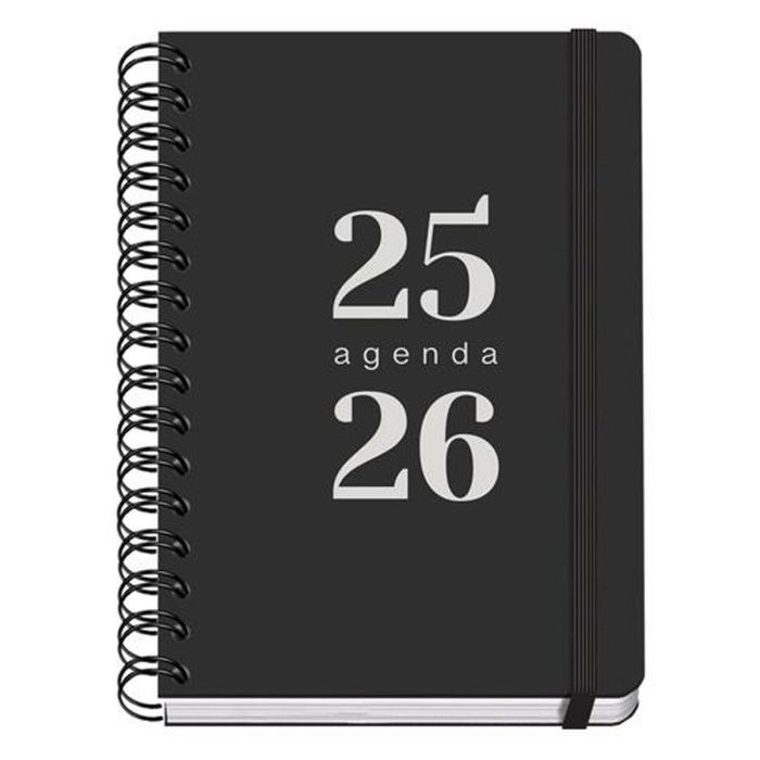 Agenda DOHE GRAMMAR Negro A5 150 x 210 mm (20 Unidades) 1 Agenda DOHE GRAMMAR Negro A5 150 x 210 mm (20 Unidades) 1