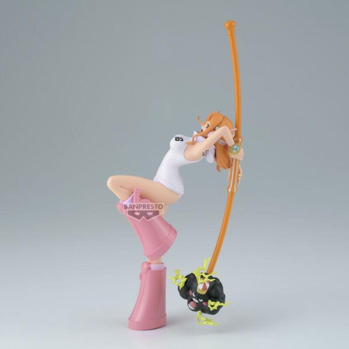 Banpresto One Piece Figura Nami - Battle Record Collection, 15 cm, PVC y ABS, Pre-pintada, Base Incluida 3 Banpresto One Piece Figura Nami - Battle Record Collection, 15 cm, PVC y ABS, Pre-pintada, Base Incluida 3