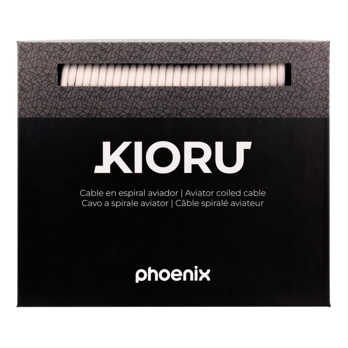 Phoenix technologies Kioru Cable Aviador en Espiral para Teclado Mecánico Tipo C - Estilo Profesional y Minimalista 2 Phoenix technologies Kioru Cable Aviador en Espiral para Teclado Mecánico Tipo C - Estilo Profesional y Minimalista 2