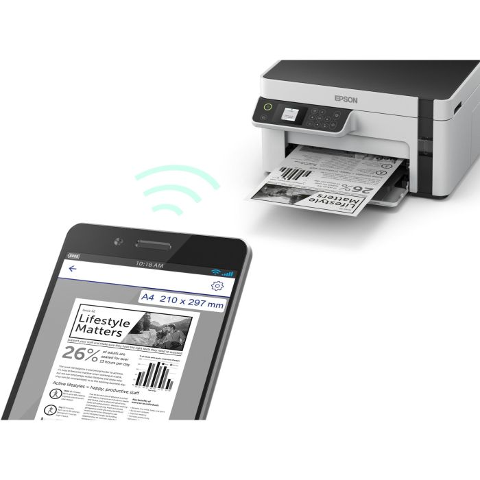 EPSON Multifunción A4 Mono EcoTank ET-M2120 5 EPSON Multifunción A4 Mono EcoTank ET-M2120 5