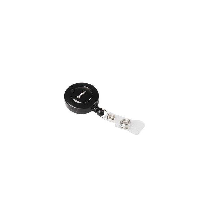 Cordon Extensible Tarifold Yo-Yo Para Funda De Identificacion Black Line Con Broche 60 Cm Paquete De 10