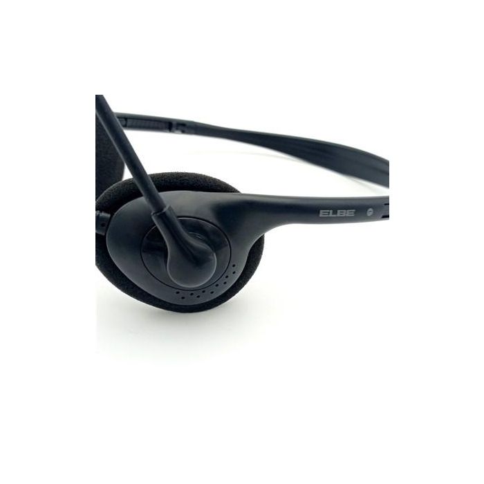 Elbe AU-660-MIC Auriculares Teletrabajo con Micrófono para Oficina y Hogar, Ligeros y Confortables, con Reducción de Ruido 8