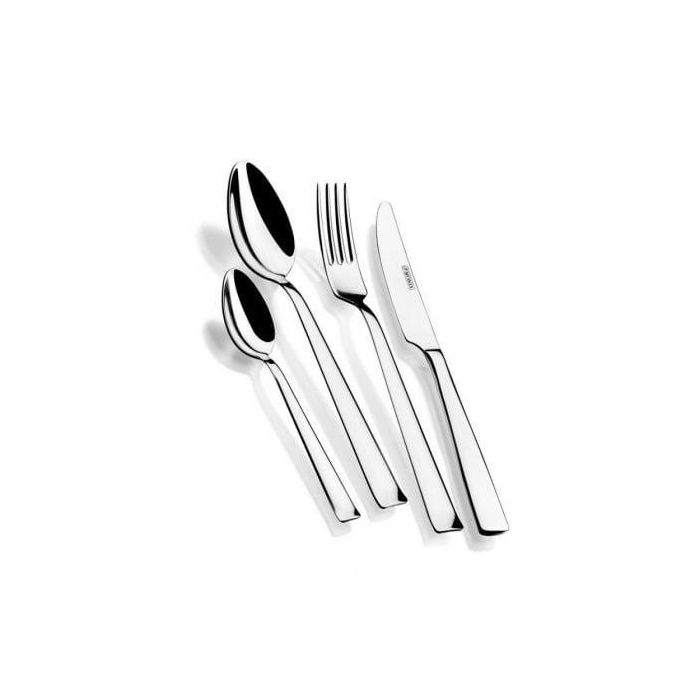 Pack 24 Cubiertos Monix M190973/ 6 Cucharas + 6 Tenedores + 6 Cuchillos + 6 Cucharas Café/ Acero inoxidable Pack 24 Cubiertos Monix M190973/ 6 Cucharas + 6 Tenedores + 6 Cuchillos + 6 Cucharas Café/ Acero inoxidable