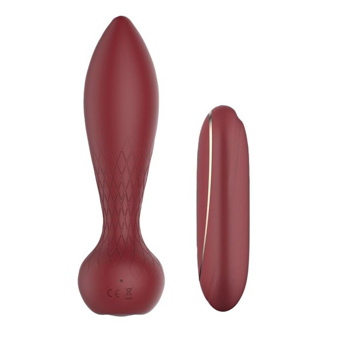 Vibrador Anal Negro Dream Toys Romance Romy Rojo 4