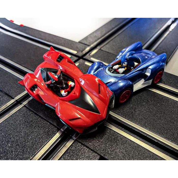 Pista sonic the hedgehog, incluye 2 coches (sonic y shadow) 4,9 metros 10 Pista sonic the hedgehog, incluye 2 coches (sonic y shadow) 4,9 metros 10