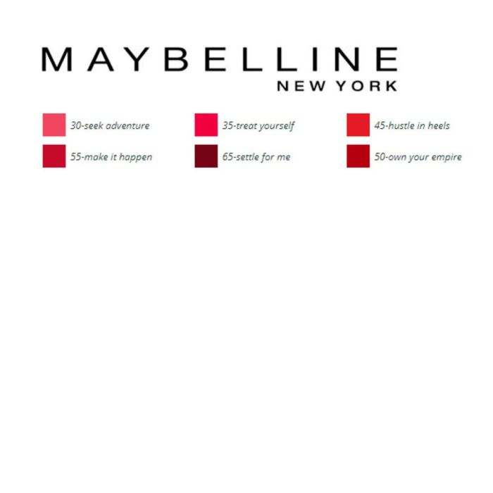 Pintalabios Superstay Ink Maybelline 13