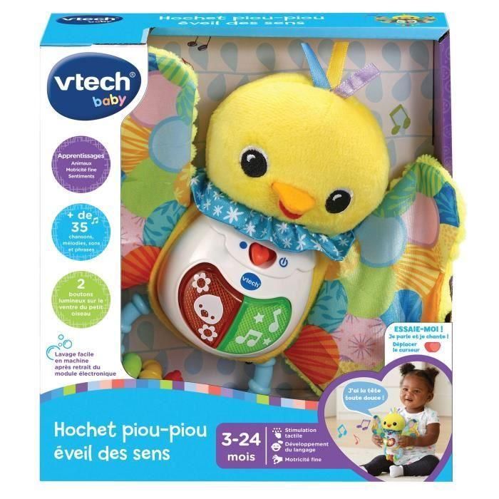 Vtech Baby - Hochet Piou -Piou lejos de Sens 2 Vtech Baby - Hochet Piou -Piou lejos de Sens 2