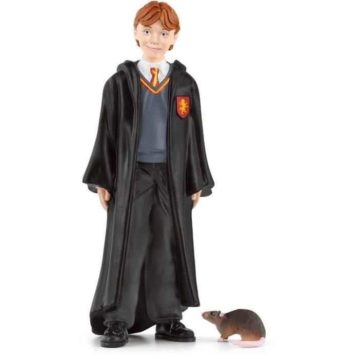 SCHLEICH - Ron y Scabbers - 42634 - Gama de Harry Potter