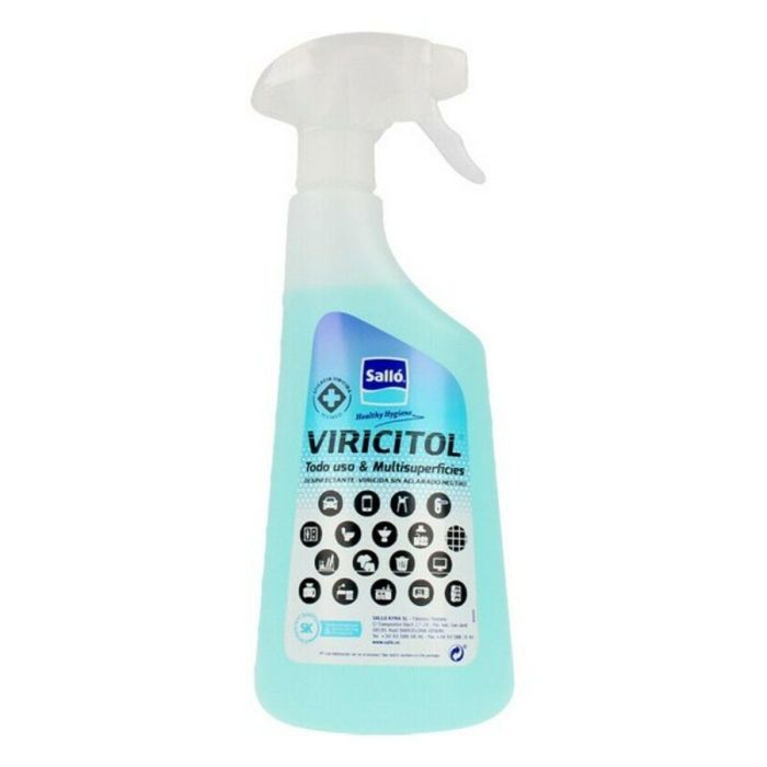 Sallo VIRICITOL Desinfectante Viricida Multisuperficies - Listo para Usar sin Aclarado - 750 ml Sallo VIRICITOL Desinfectante Viricida Multisuperficies - Listo para Usar sin Aclarado - 750 ml