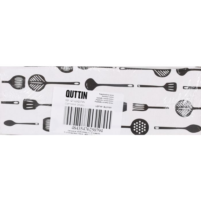 Quttin Espumadera de Nylon Negra 30 x 9.5 cm (24 Unidades) 2