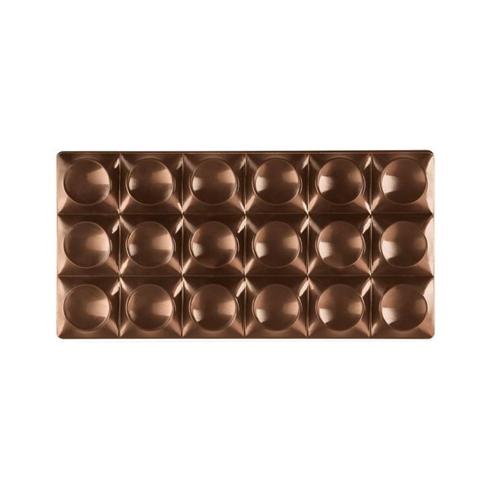 Quttin Molde Para Chocolate Surtido 17.5 cm Ancho x 2.5 cm Alto x 27.5 cm Largo (12 Unidades)