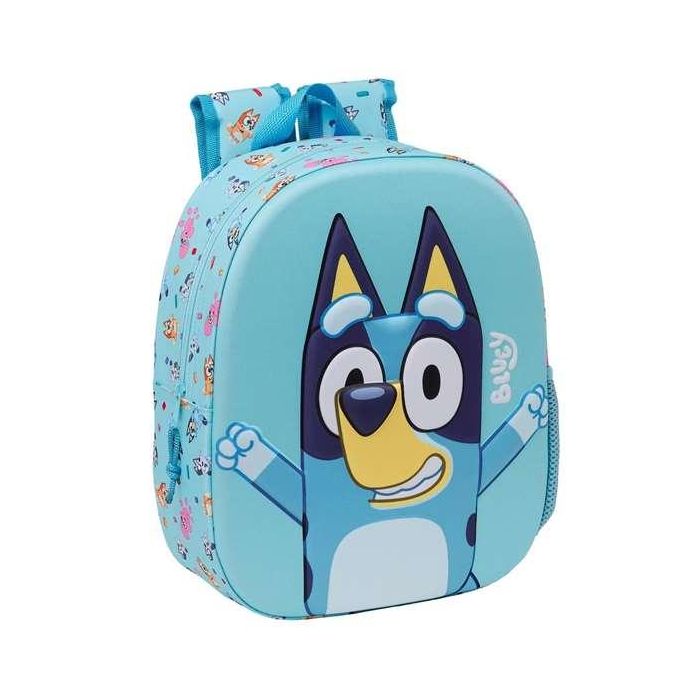 Safta Mochila Escolar 3D Bluey con Carro 330x270x100 mm 3 Safta Mochila Escolar 3D Bluey con Carro 330x270x100 mm 3