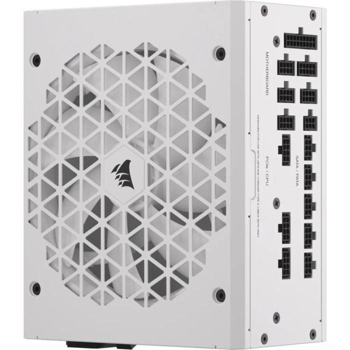 Corsair RM1000x SHIFT CP-9020275-EU Fuente Alimentación 1000W 80+ Gold Full Modular ATX 3.0 Blanca para PC 3