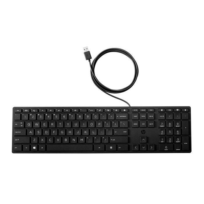 HP 320K Teclado con Cable USB para Escritorio - Diseñado para una Comodidad y Fiabilidad Superiores y Productividad Pro - Layout FR 0 HP 320K Teclado con Cable USB para Escritorio - Diseñado para una Comodidad y Fiabilidad Superiores y Productividad Pro - Layout FR 0