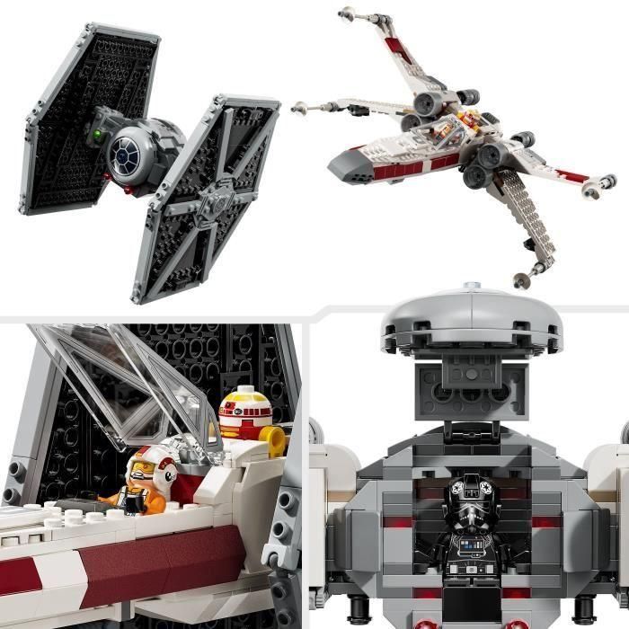 LEGO Star Wars 75393 Caza TIE y Combinador X-Wing - Modelo para construir 2