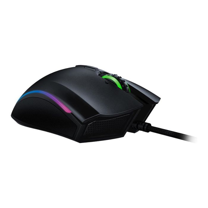 Razer Mamba Elite - Ratón Gaming Óptico Ergonómico para Diestros, 16000 DPI, 9 Botones Programables, Cable USB 2.1m, Negro Razer Mamba Elite - Ratón Gaming Óptico Ergonómico para Diestros, 16000 DPI, 9 Botones Programables, Cable USB 2.1m, Negro