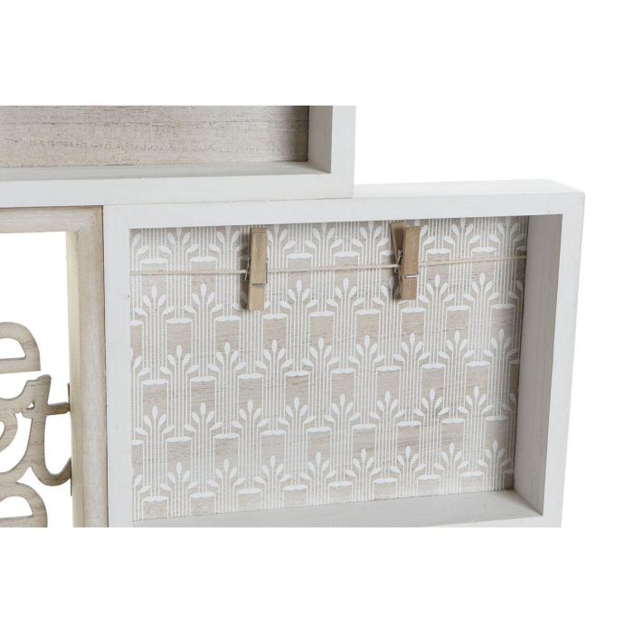 Cuadro Portafotos con Pinzas DKD Home Decor Madera MDF Mediterráneo 59 x 4 x 48 cm 2 Cuadro Portafotos con Pinzas DKD Home Decor Madera MDF Mediterráneo 59 x 4 x 48 cm 2