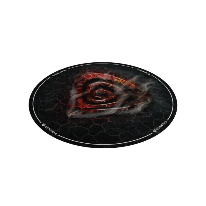 Alfombra Gaming Genesis Tellur 400 - Lava Redonda Ø 100 cm 3