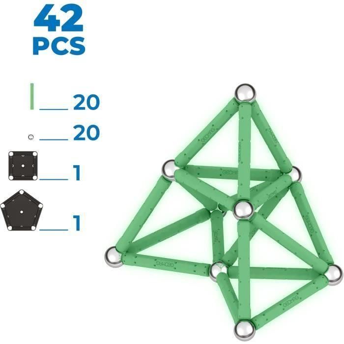 GEOMAG - Ecofriendly 42 uds Resplandor 1 GEOMAG - Ecofriendly 42 uds Resplandor 1