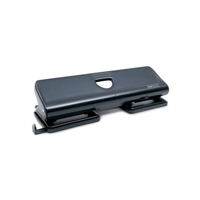 Taladro 4 P. Rapesco 720 Metalico (22 Hojas) Negro Taladro 4 P. Rapesco 720 Metalico (22 Hojas) Negro