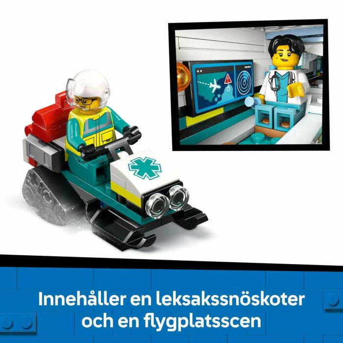 LEGO 60465 Ambulancia de Rescate Aéreo, Set de Construcción LEGO City para Niños de 6 Años en Adelante 9