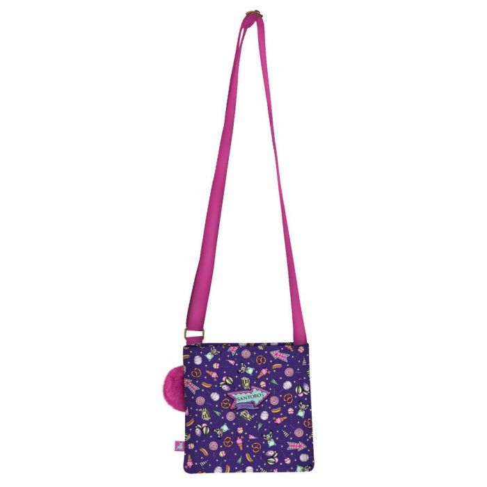 Bolso Bandolera Gorjuss Up and away Morado (21 x 20 x 1.5 cm) 1 Bolso Bandolera Gorjuss Up and away Morado (21 x 20 x 1.5 cm) 1