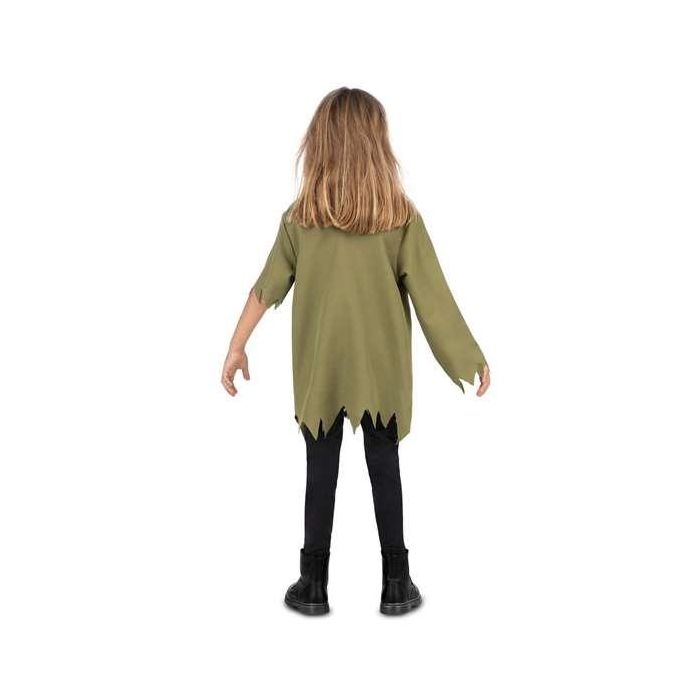 Disfraz infectado camiseta, aplicaciones de látex y bote de látex talla 5-6 y 6 Disfraz infectado camiseta, aplicaciones de látex y bote de látex talla 5-6 y 6