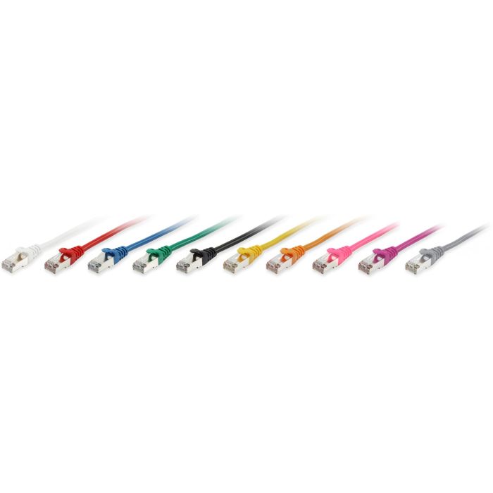 Equip Patchkabel Cat6A S/FTP 2xRJ45 1.00m grau LSZH Polybeutel 2