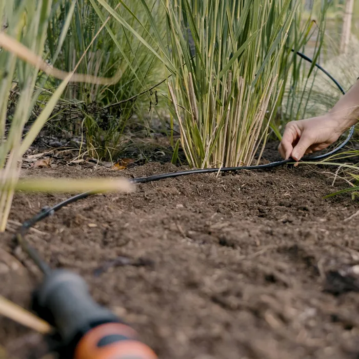 Gardena Kit de Inicio Riego Micro-Drip-System S, 15 m Manguera Hileras de Plantas 3 Gardena Kit de Inicio Riego Micro-Drip-System S, 15 m Manguera Hileras de Plantas 3