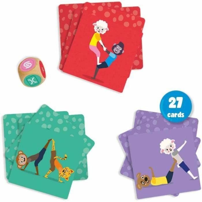 SES Creative Juego de Habilidad con Animales Acrobáticos – Divertida Actividad para Niños al Aire Libre: Lanzar Dados y Realizar Acrobacias 1 SES Creative Juego de Habilidad con Animales Acrobáticos – Divertida Actividad para Niños al Aire Libre: Lanzar Dados y Realizar Acrobacias 1