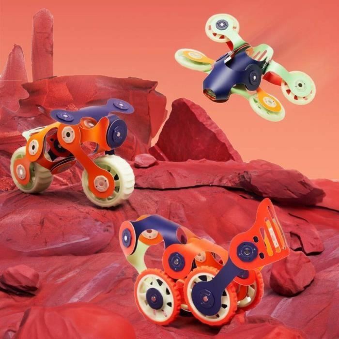 Gipsy Toys Juego de Construcción Magnético Mars Rovers, 30 Piezas, Brilla en la Oscuridad, A Partir de 6 Años 3 Gipsy Toys Juego de Construcción Magnético Mars Rovers, 30 Piezas, Brilla en la Oscuridad, A Partir de 6 Años 3