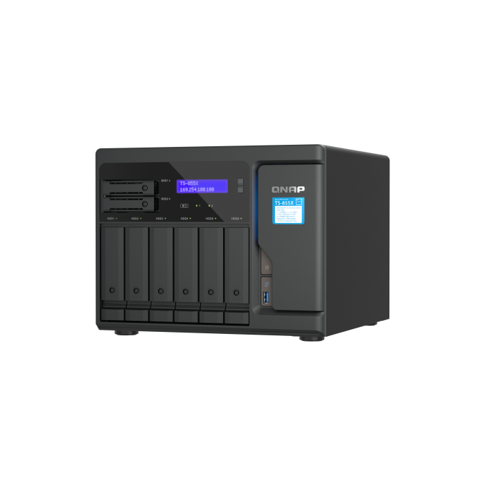 QNAP TS-855X SAN Torre Ethernet Negro C5125 2 QNAP TS-855X SAN Torre Ethernet Negro C5125 2