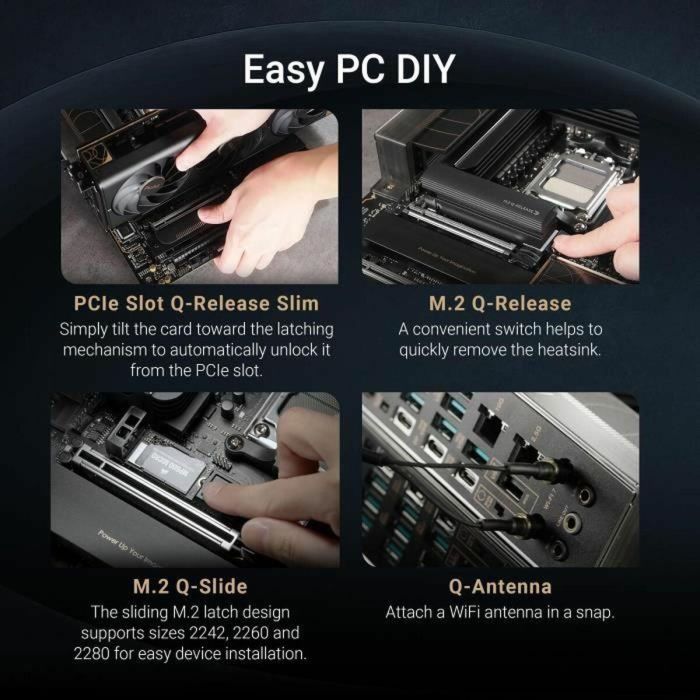 Asus PROART X870E-CREATOR WiFi Placa Base 41 Asus PROART X870E-CREATOR WiFi Placa Base 41