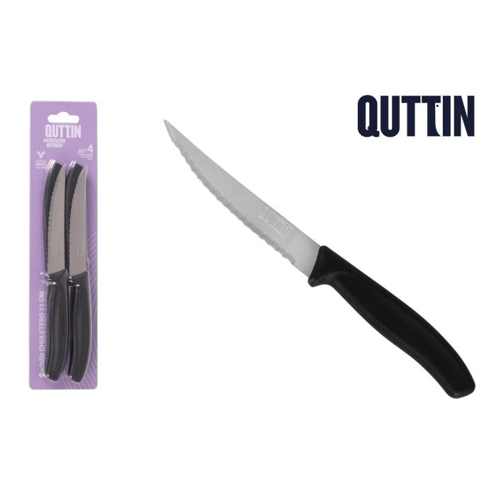 Set de 4 cuchillos para bistec Sierra 11 cm - Inde (18 Cajas) Set de 4 cuchillos para bistec Sierra 11 cm - Inde (18 Cajas)