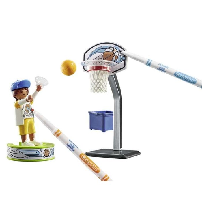 Skater con baloncesto playmobil color 1 Skater con baloncesto playmobil color 1