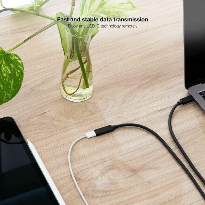 Cable USB NANOCABLE USB 3.2 GEN2x2 Negro 3