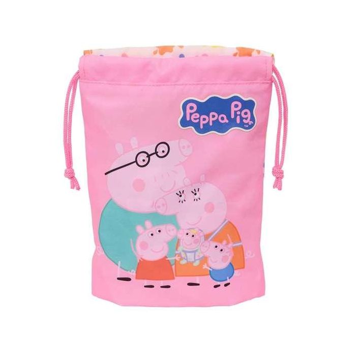 Safta Saquito Merienda Peppa Pig Baby Pig 20x25cm