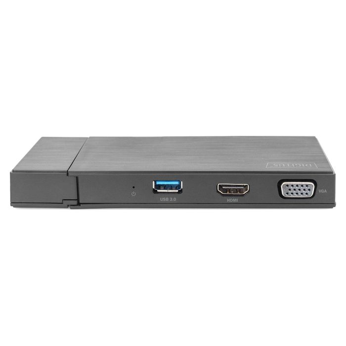 Digitus Docking Station Travel USB 3.0 HDMI VGA Negro 7 Digitus Docking Station Travel USB 3.0 HDMI VGA Negro 7